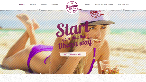 Ohana Website Design
